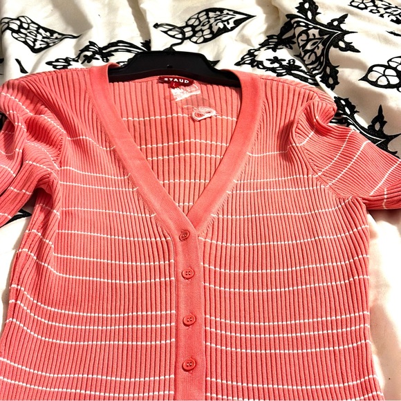 STAUD- Long Sleeve Sweater Dress, Size L - Picture 9 of 16